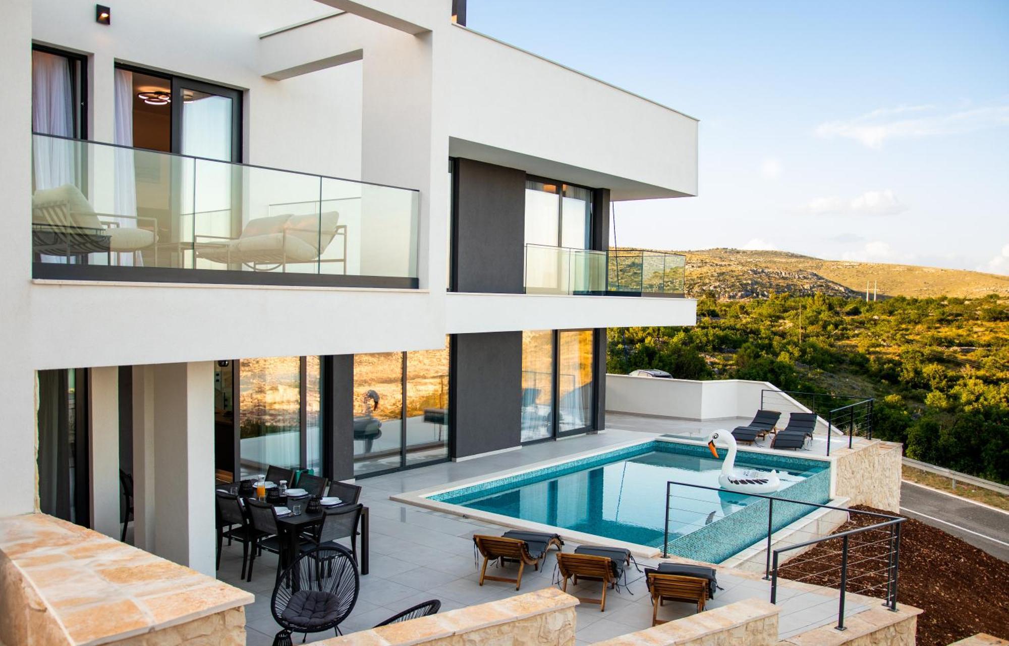 Villa Blue Horizon Seget Donji Luaran gambar